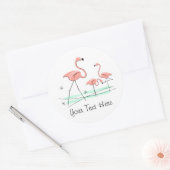 Flamingo Ocean Trio 2 Text sticker (Envelop)