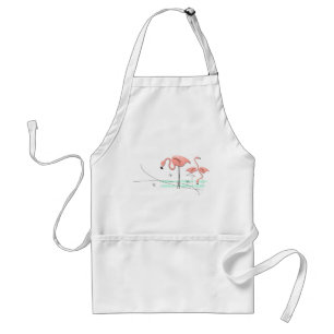Flamingo Ocean Trio 3 apron Standaard Schort