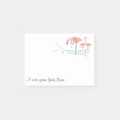Flamingo Ocean Trio 3 "Text" Post-it® Notes (Voorkant)