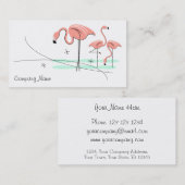 Flamingo Ocean Trio 3 visitekaartje (Voorkant / Achterkant)