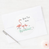 Flamingo Ocean Trio 4 Text sticker (Envelop)