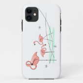 Flamingo Ocean Trio iPhone 11 stoer Case-Mate iPhone Case (Achterkant)