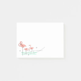 Flamingo Ocean Trio Post-it® Notes