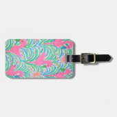 Flamingo Oerwoud Party Bagagelabel (Voorkant horizontaal)