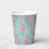 Flamingo Oerwoud Party Paper Cups Papieren Bekers (Links)