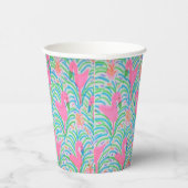 Flamingo Oerwoud Party Paper Cups Papieren Bekers (Rechts)