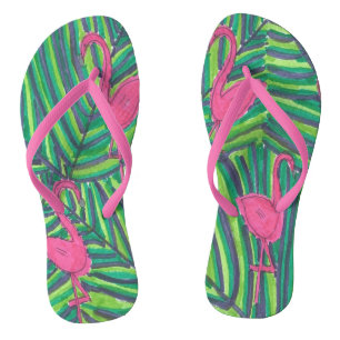 Flamingo Oerwoud Vibe Teenslippers