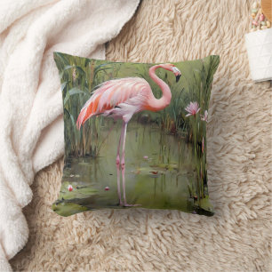 Flamingo Olieverf, Kussen