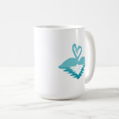 Flamingo Omhelzing Koffiemok (Voorkant rechts)