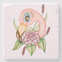 Flamingo onderzetter