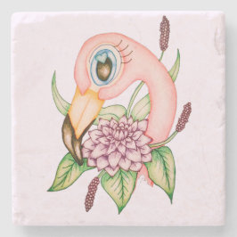 Flamingo onderzetter