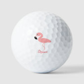 Flamingo Ontwerp Golfballen (Voorkant)