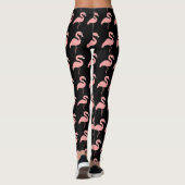 Flamingo ontwerp U kiest achtergrondkleur Leggings (Achterkant)
