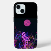 Flamingo op het dansfeest. Case-Mate iPhone case (Achterkant)