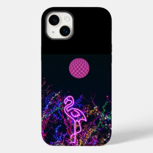 Flamingo op het dansfeest. Hoesje-Mate iPhone case