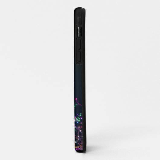 Flamingo op het dansfeest. Hoesje-Mate iPhone case (Achterkant/links)