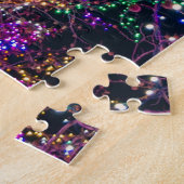 Flamingo op het dansfeest. legpuzzel (Zijkant)