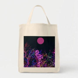 Flamingo op het dansfeest. tote bag