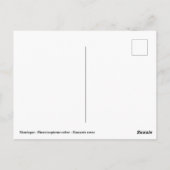 Flamingo op het water in Camargue Briefkaart (Achterkant)