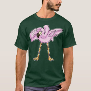 Flamingo op Hip Hop Dance Dab T-shirt