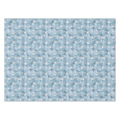 Flamingo Orchid Tropical Pattern Blue ID868 Tafelkleed (Voorkant (Horizontaal))
