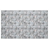Flamingo Orchid Tropical Pattern Grey ID868 Stof (Fat Quarter)