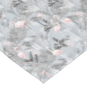 Flamingo Orchid Tropical Pattern Grey ID868 Tafelkleed (Gekanteld)