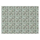 Flamingo Orchid Tropical Pattern Sage ID868 Tafelkleed (Voorkant (Horizontaal))