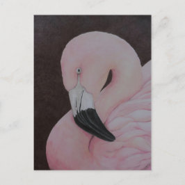 Flamingo Original Bird Art Briefkaart