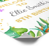 Flamingo Outdoorsignalen Poster (Hoek)