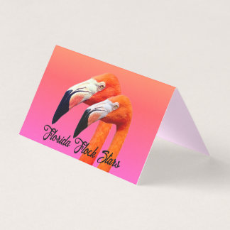 "Flamingo Paar" Kaart
