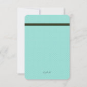 Flamingo Pair Uitnodiging (Achterkant)