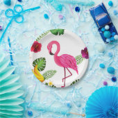 Flamingo Paper Party Bord Tableware (Feest)