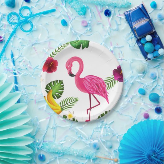 Flamingo Paper Party Bord Tableware (Feest)