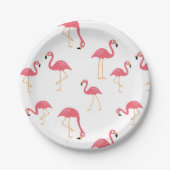 Flamingo Papieren Bordje (Voorkant)
