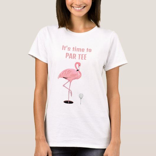 Flamingo Par T-shirt (Voorkant)