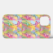 Flamingo Parade Case-Mate iPhone Case (Achterkant (horizontaal))