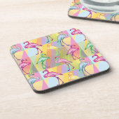 Flamingo Parade Drankjes Onderzetter (Linkerzijde)