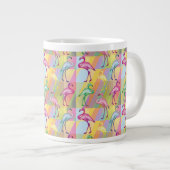 Flamingo Parade Grote Koffiekop (Voorkant rechts)