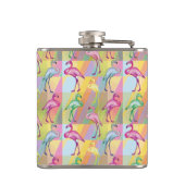 Flamingo Parade Heupfles (Achterkant)