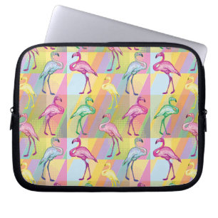 Flamingo Parade Laptop Sleeve