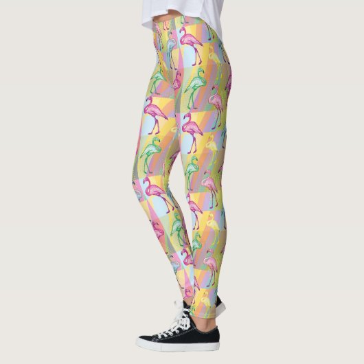 Flamingo Parade Leggings (Links)