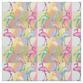 Flamingo Parade Stof (Swatch)