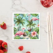 Flamingo Paradijs Servet (Insitu)