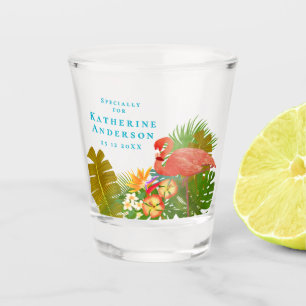 Flamingo Paradijs Shot Glas