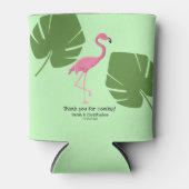 "Flamingo Paradise" Aangepaste Koelbox met Tropica Blikjeskoeler (Voorkant)
