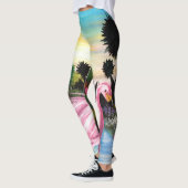 Flamingo Paradise Leggings (Links)