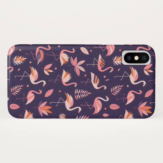 Flamingo Paradise Pattern Case-Mate iPhone Case (Achterkant (horizontaal))
