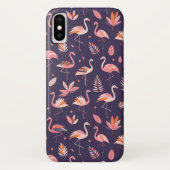 Flamingo Paradise Pattern Case-Mate iPhone Case (Achterkant)