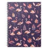 Flamingo Paradise Pattern Notitieboek (Voorkant)